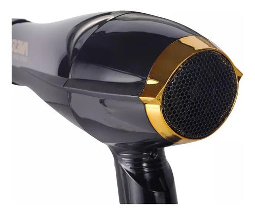 Secador Pelo Profesional 2200w Frio Calor 2 Velocidades Negro