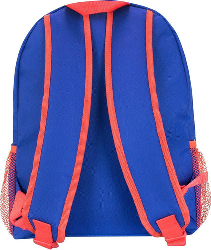 Mochila Niño/niña Pj Masks Infantil Jardin Escolar Azul Liso