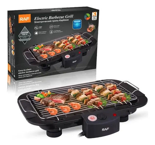 Parrilla Electrica Taurus Carne Verduras Pescado Color Negro