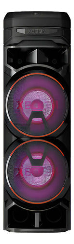 Torre De Sonido LG Xboom Rnc9 1800 Watts Rms Voltaje 110-240 Negro