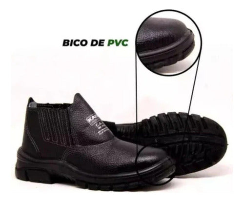 Botín Bota Flex Elástico Seguridad Proteccion Trabajo Shimah