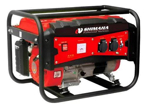Generador Naftero 4 Tiempos Pt7500d 6500w 15hp Shimaha