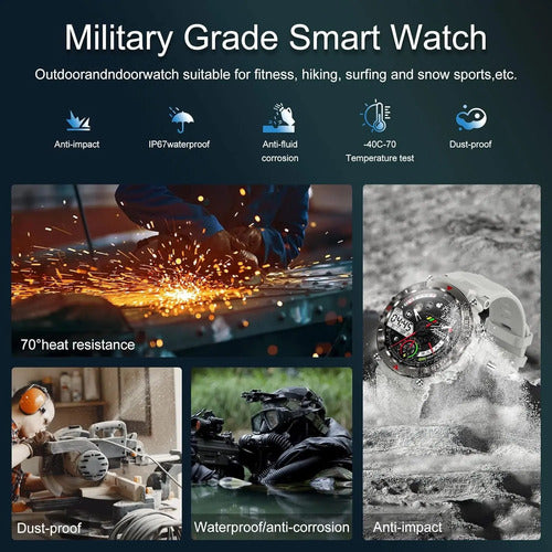 Reloj Inteligente Adod iPhone 5 Atm Smartwach Sumergible
