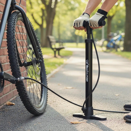 Inflador Manual 116 Psi Para Bicicletas Pelota Colchon