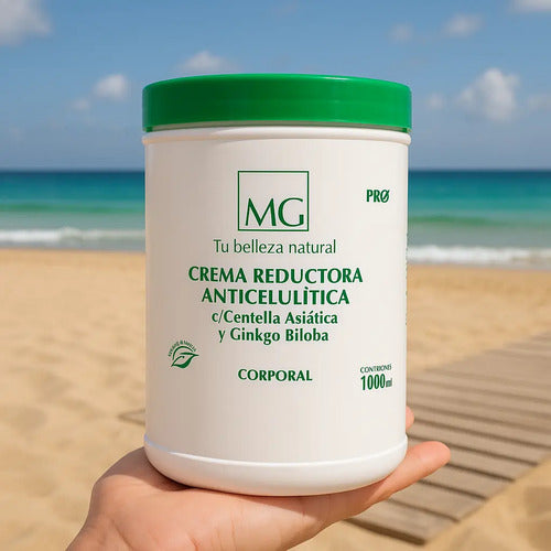 Crema Reductora Anticelulítica Ginkgo Biloba 1000cc Ginkgo Biloba