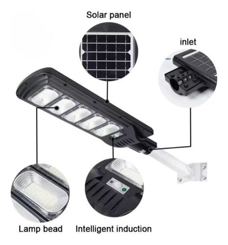 Foco Solar Led 900w Control Soporte Sensor japón
