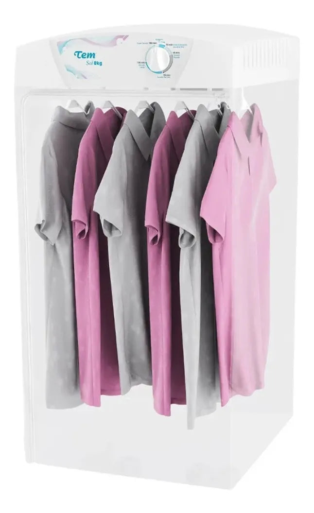 Secarropas De Colgar De Bolsa Tem Sol 8kg Color Blanco