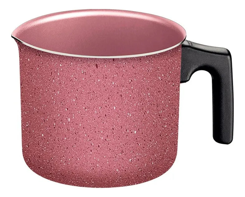 Juego De Bater¡a De Cocina Tramontina 10 Piezas Linz Rosa