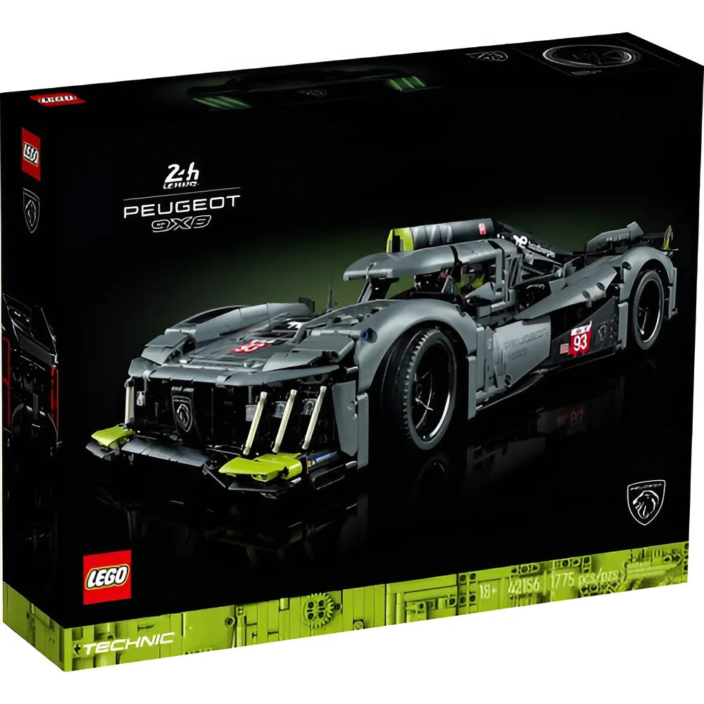 Kit Lego Technic Peugeot 9x8 Le Mans Hybrid Hypercar +18