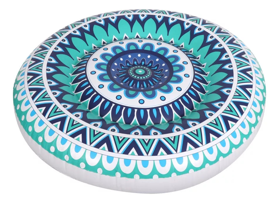 Inflable Diseño De Mandala Para Piscina 1 M Diametro