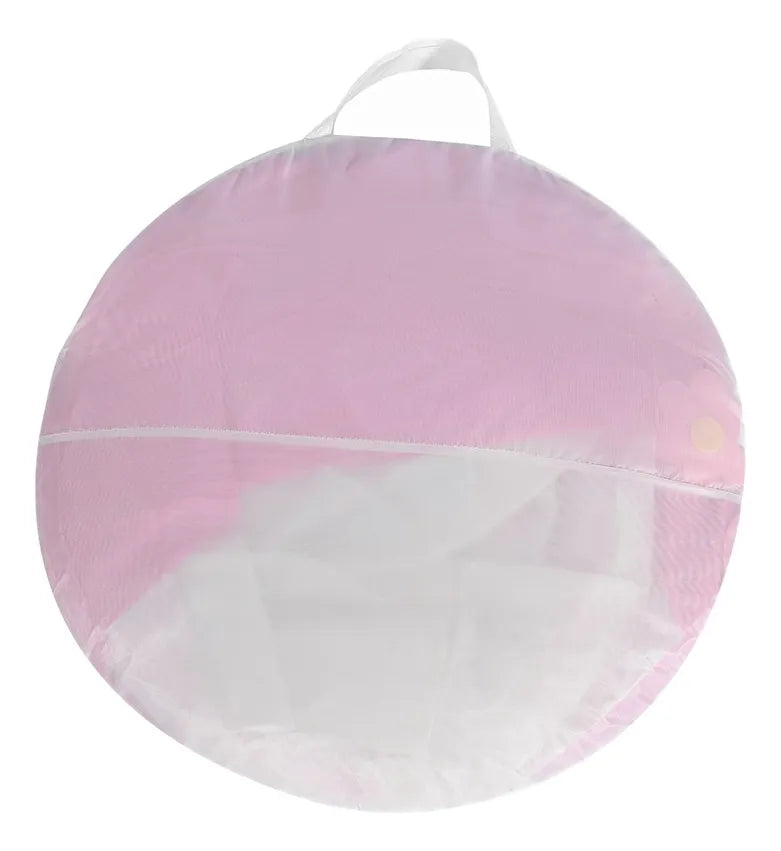 Carpa Casita Para Niñas Rosada Con Flores