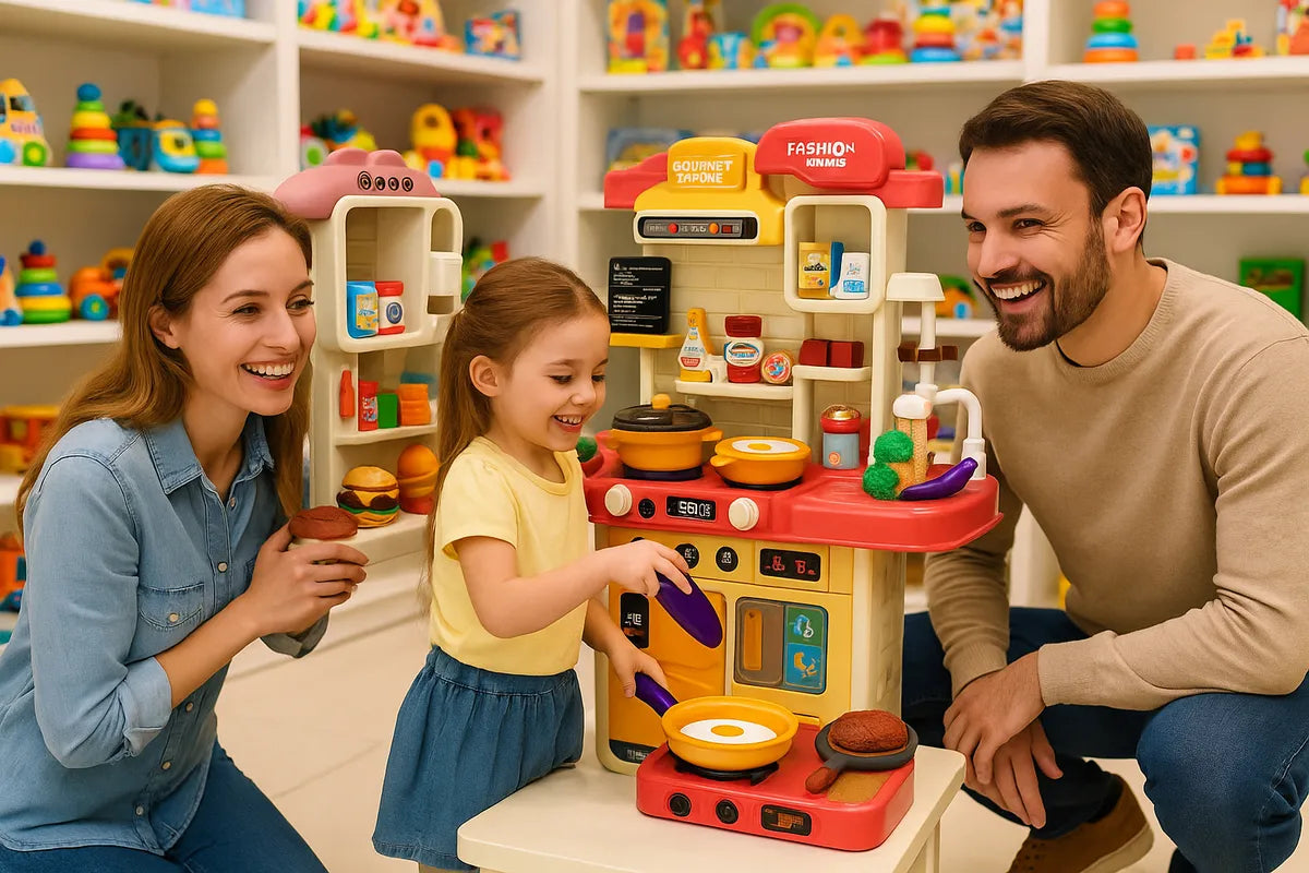 Cocina Con Luz Sonido Y Agua 69x45x20cm