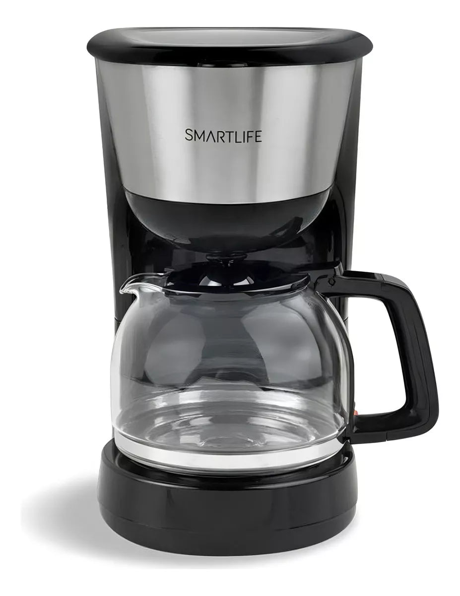 Cafetera Smartlife Sl-cm4313 Semi Autom tica Negra Y Acero