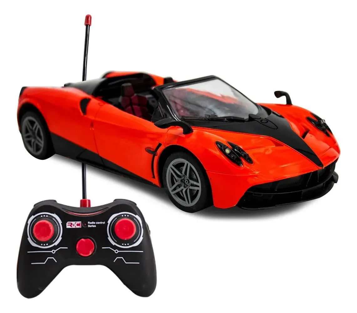 Auto Carrera Deportivo A Bateria Con Control Remoto Y Luces
