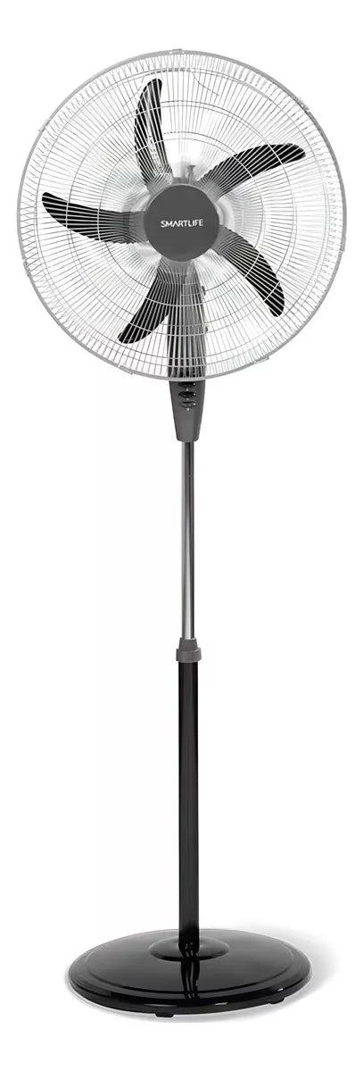 Ventilador De Pie Smartlife 50cm 3vel 75w Con Oscilaci¢n