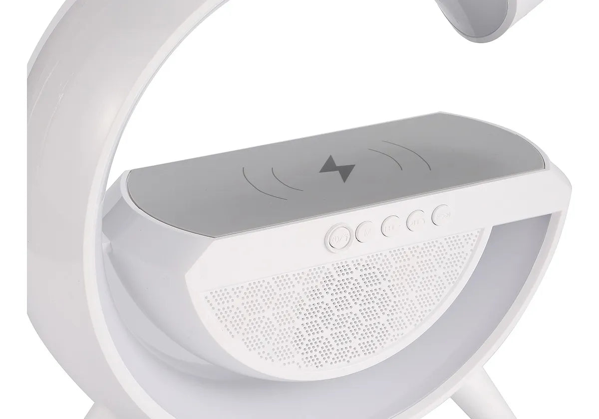 Veladora Parlante Cargador Portátil De Celular 3 En 1