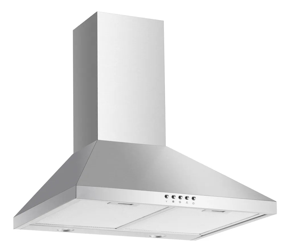 Campana Tem Alejandra 60 Cm Inox 3 Velocidades Tlc Plateado