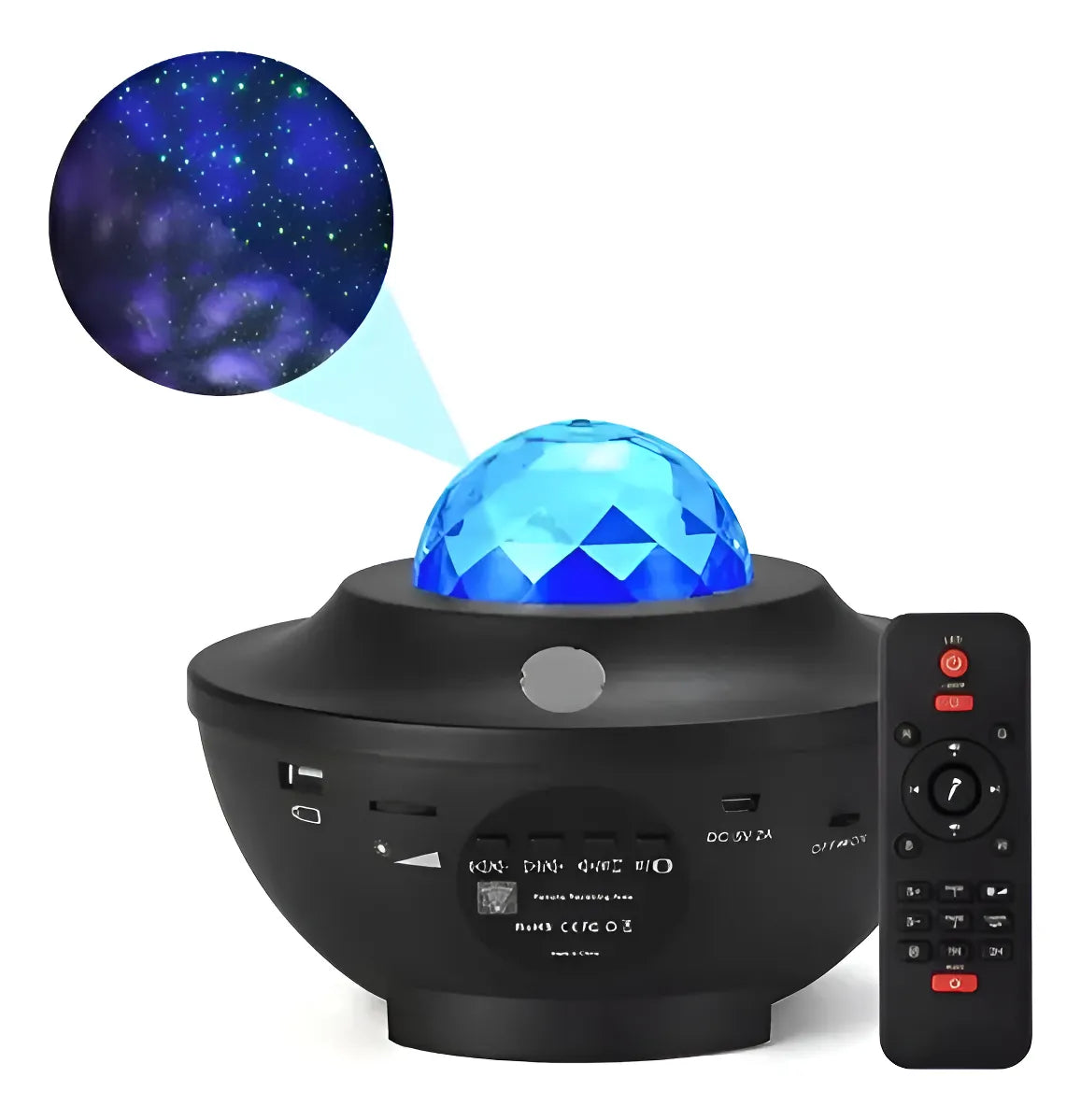 Proyector Galaxia Control Parlante Bluetooth 21 Patrones