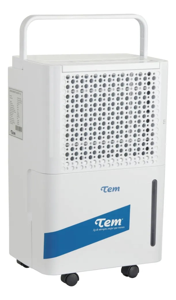 Tem T1qdh12lt 1001 Deshumidificador 12lts Diarios Blanco