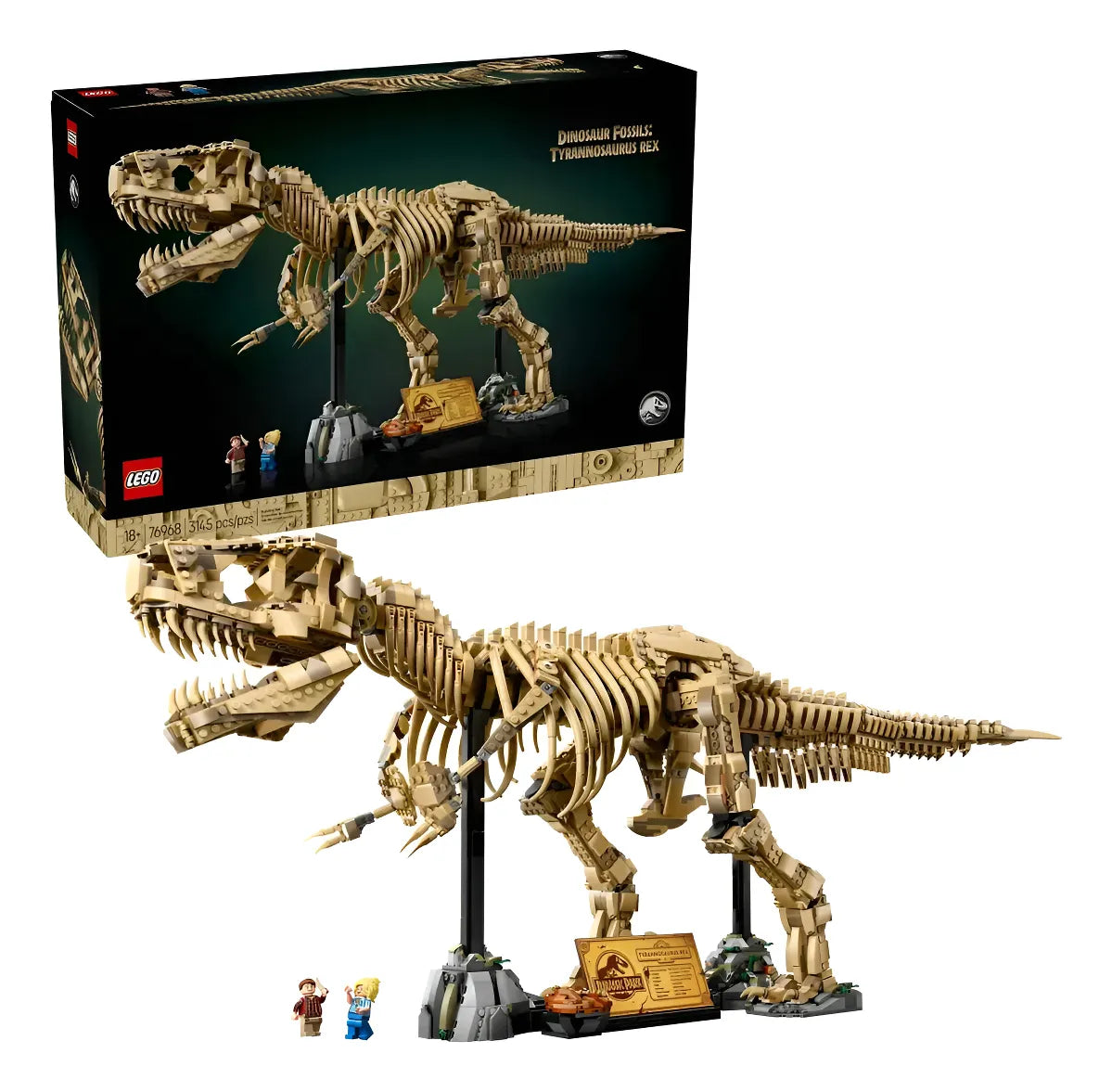 Lego Jurassic World Fosiles Dinosaurios Tyrannosaurus Rex