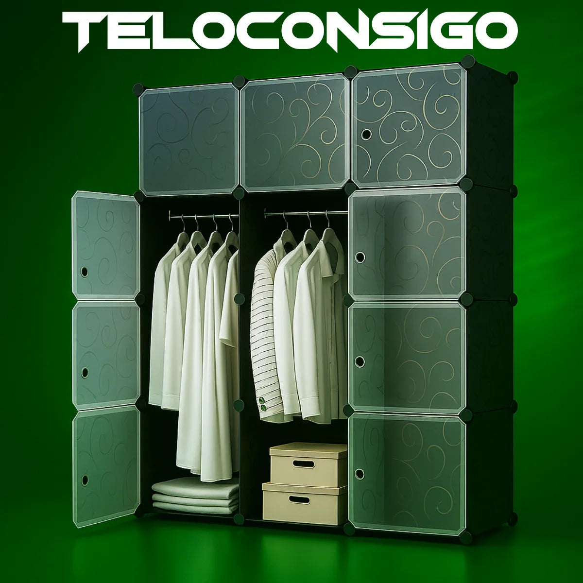 Organizador Armario Port til Zapatero Puertas Multifuncional