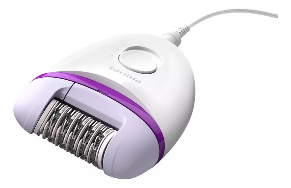 Depilatoria Philips Satinelle Essential Blanco Y Morado 220v