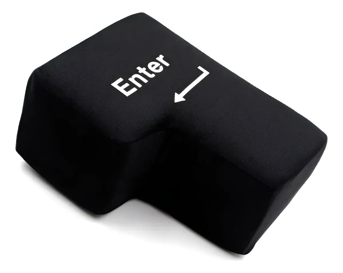 Divertido Enter Gigante Usb De Teclado Para Golpear