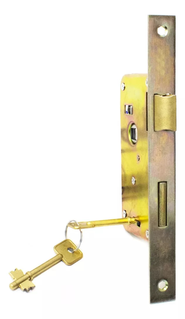 Cerradura 30-s Para Puerta Cy99-3 Toyoki Lh-1914 Dorado