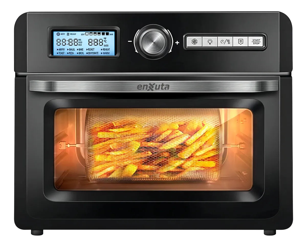 Horno De Mesa Eléctrico Enxuta Henxmf01 18l Negro - Negro