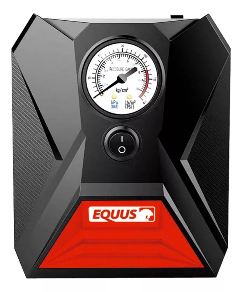 Compresor Inflador De Neum ticos 12v C/luz Led Equus
