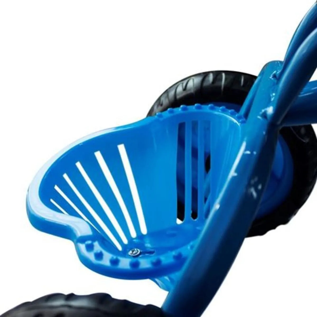 Triciclo Infantil De Metal A Pedal Con Canasto De Niño