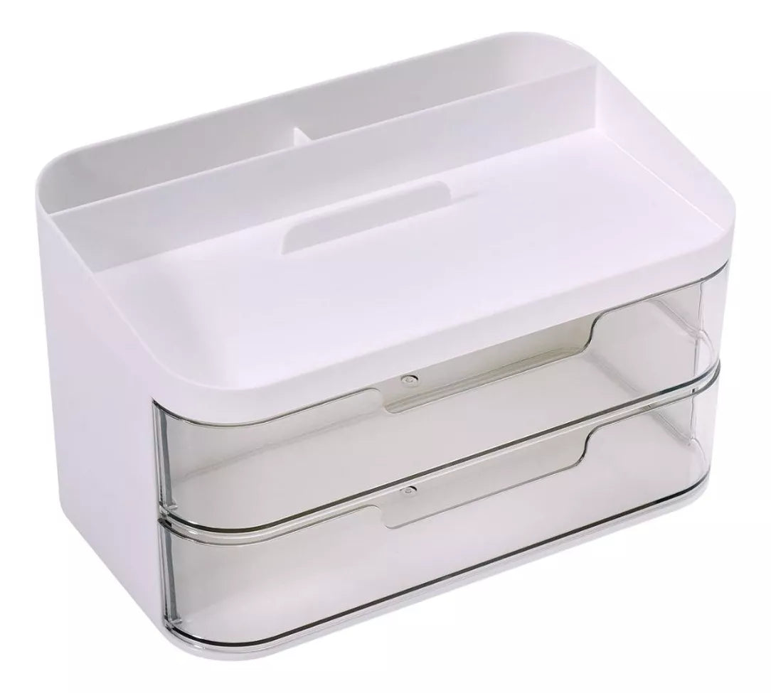 Organizador Para Escritorio Blanco 20x12x11cm