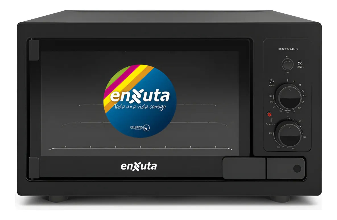 Horno Eléctrico Henx2744ng Enxuta 1800w 44lts - Negro