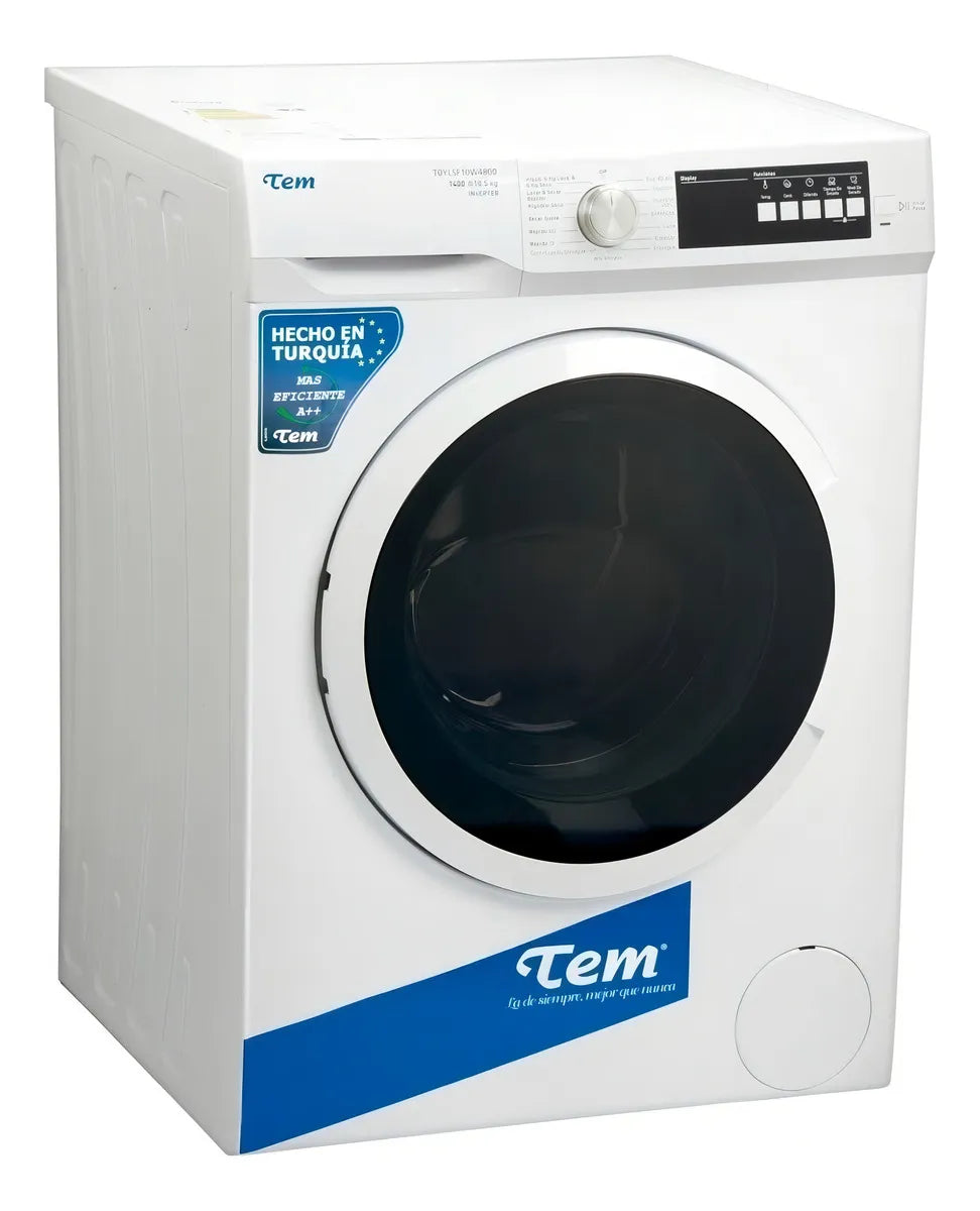 Lavasecarropas Automático Tem T0ylsf10w4800 Inverter Blanco
