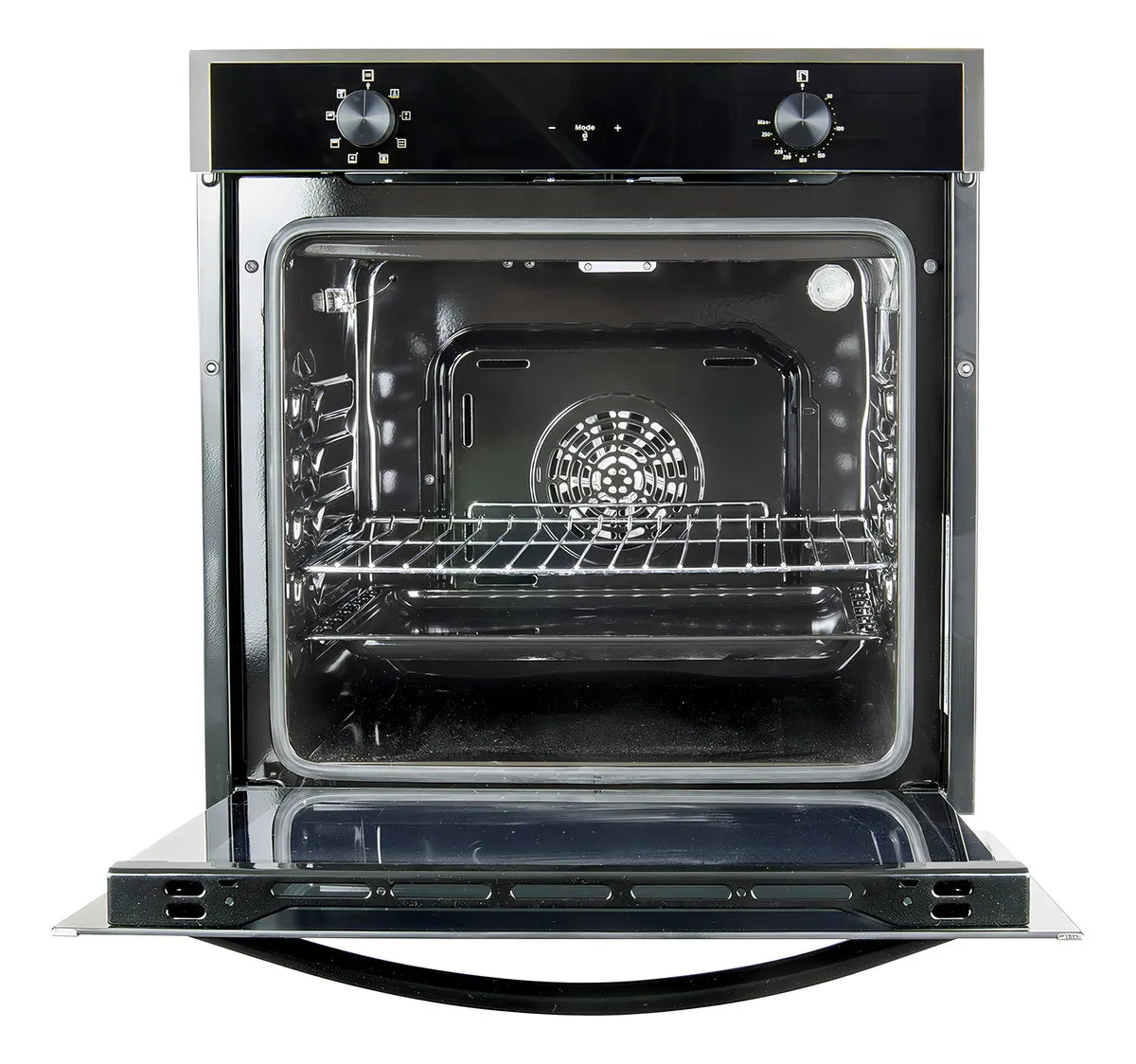 Horno De Empotrar Tem Eléctrico 73l Grill Convección Display Negro