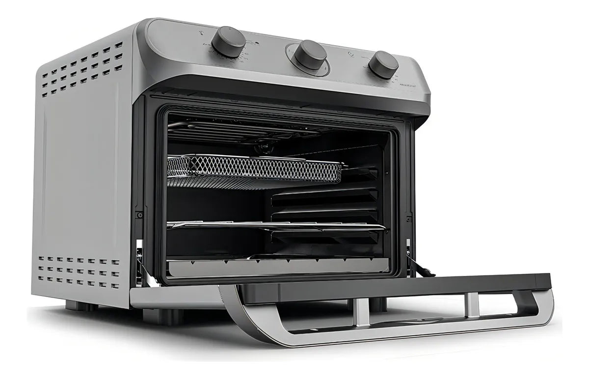 Horno Eléctrico Y Freidora Sin Aceite Henxaf2735t Enxuta - Plateado