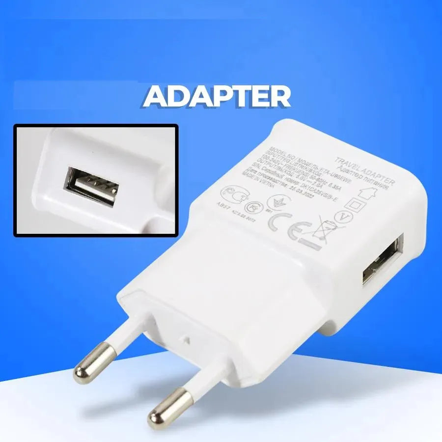 Cargador De Celular 1000 Ma Cargador De Pared Con Usb