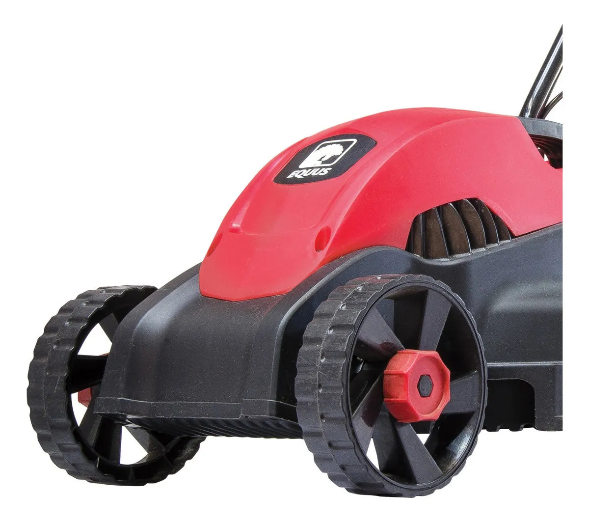 Cortadora De Césped Eléctrica Con Bolsa Recolectora De 1600w Rojo