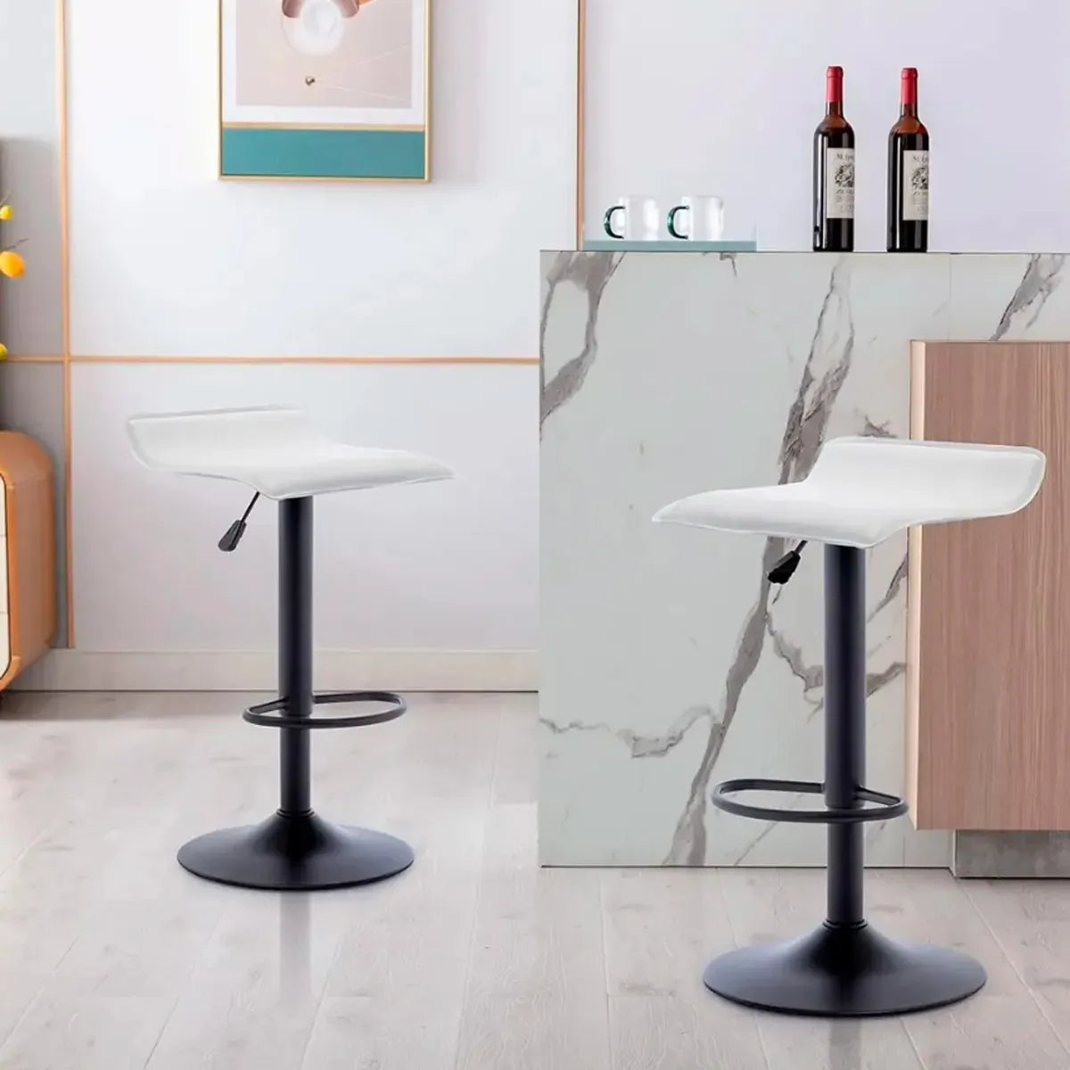 Butaca De Bar Con Gas Banco Para Barra Acolchonado