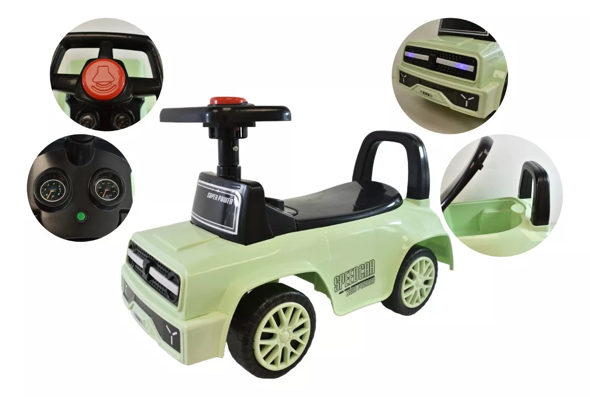 Buggy Auto Con Música Y Luces 60x40x35cm