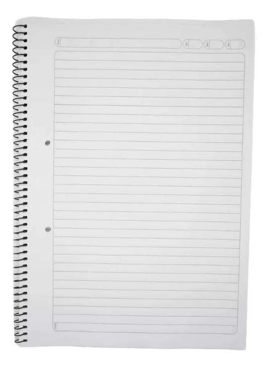 Cuadernolas De Tapa Flexible Vigore 96 Hojas X6 Unidades