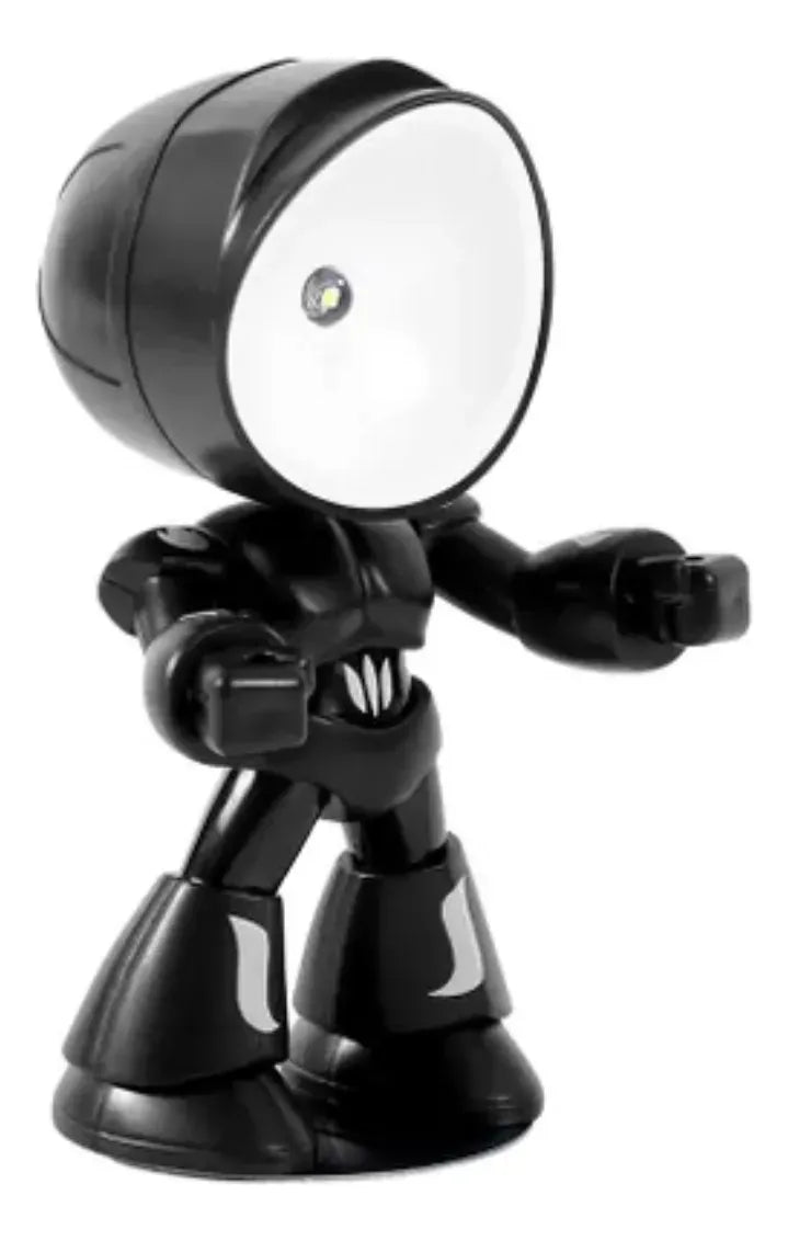 Lámpara Portátil Led Diseño Robot Veladora Escritorio