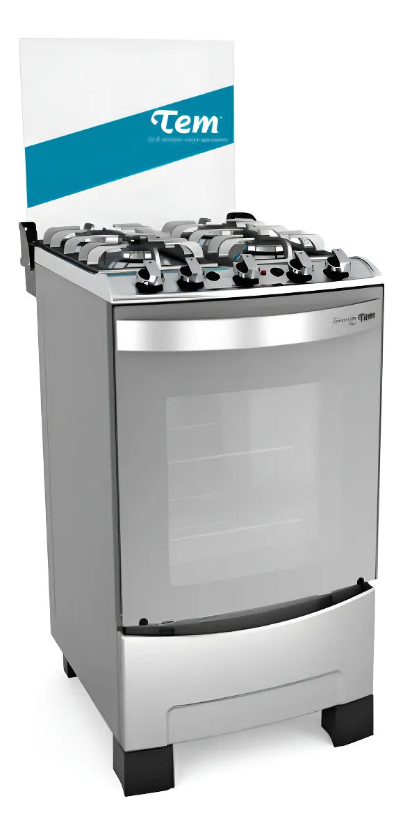 Cocina Tem Celebración Plus Color Inox Con Puerta Con Visor