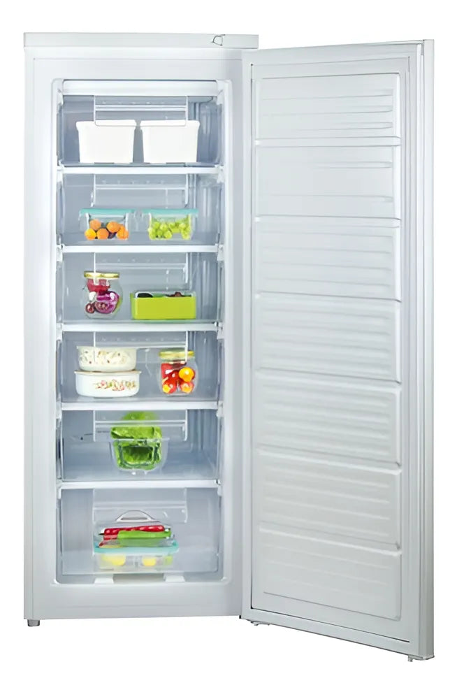 Freezer Vertical Tem Tcupf 210 Frio Natural A 165lts Blanco