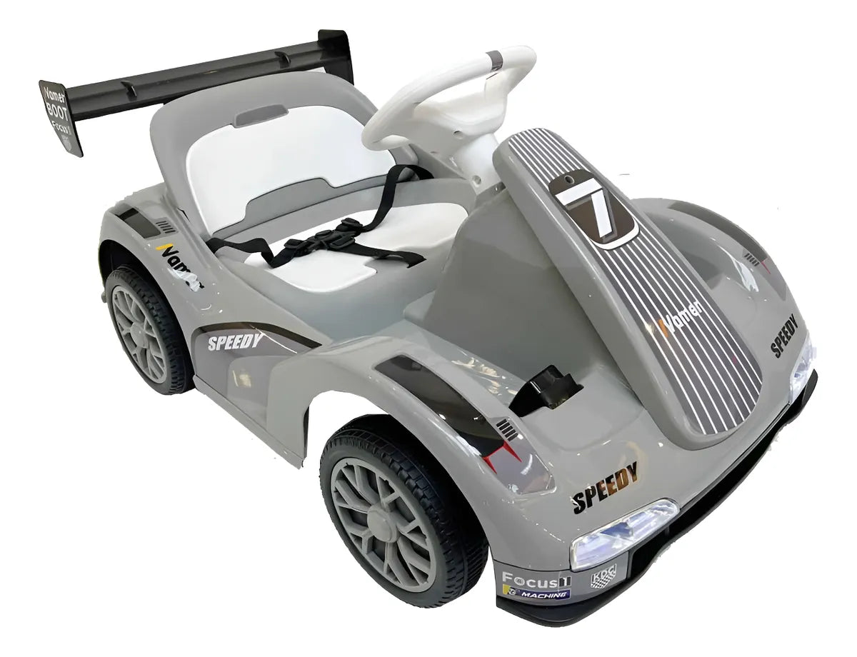 Auto De Carrera Kart A Bateria Niños De 3 A 8 Años