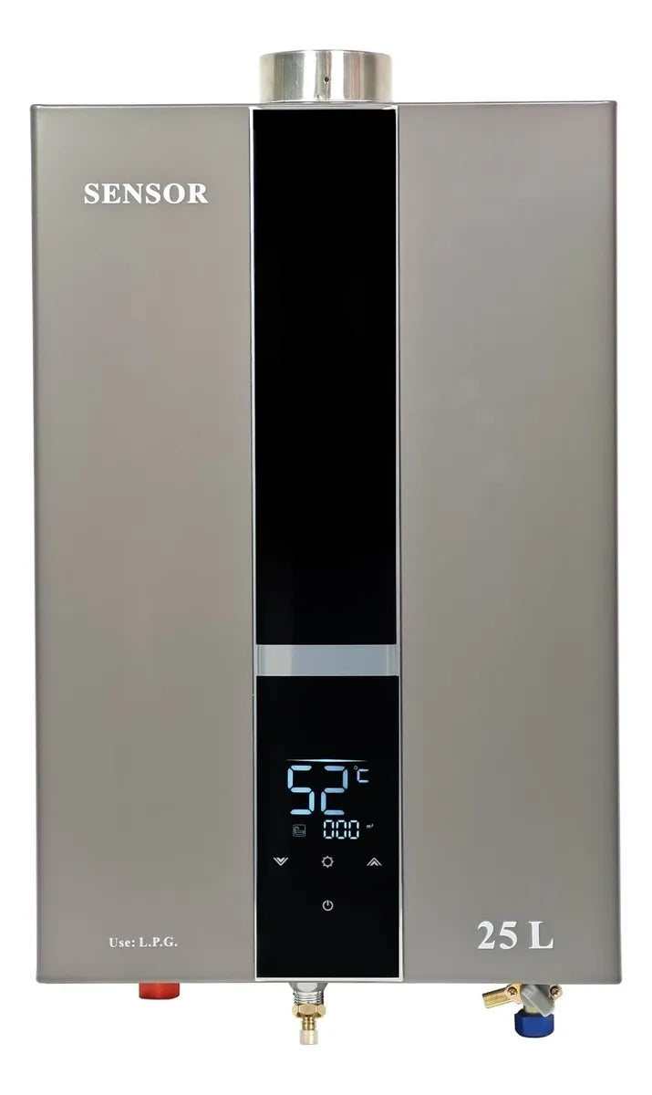 Calentador Sensor De 25 Lts Tiro Balanceado Forzado Digital