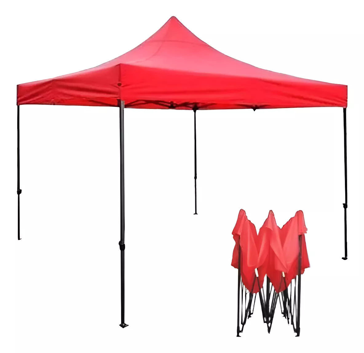 Gazebo Plegable Estructural Reforzado 3 X 3 X 3 Metros