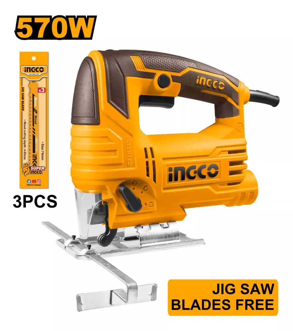 Sierra Caladora Js57028 De Mano 570w Ingco