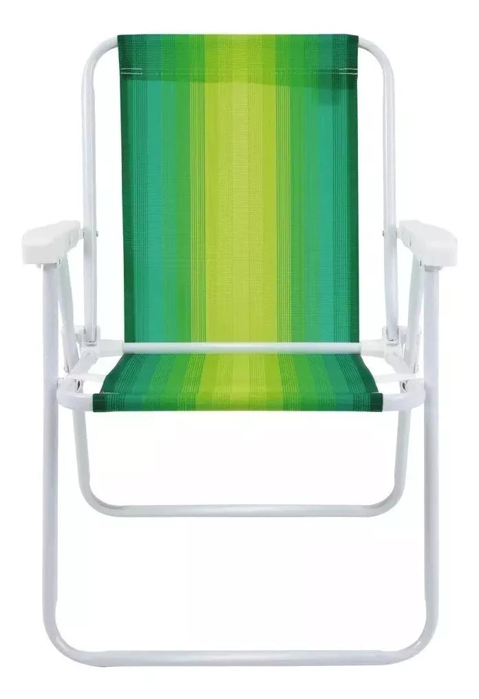 Silla Alta Plegable Playa Patio Jardin Aluminio