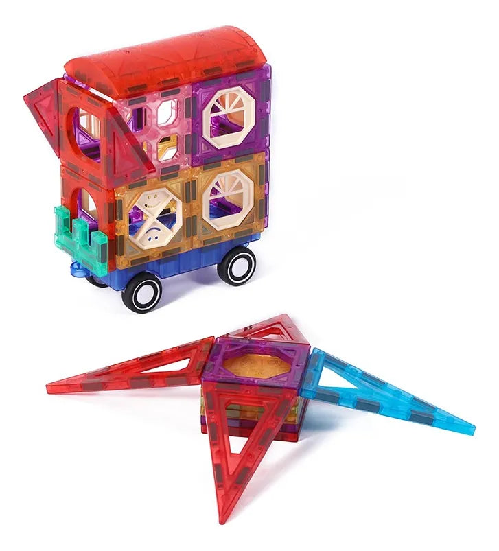 Juego De Construcción Con Imanes Para Niños 42 Piezas